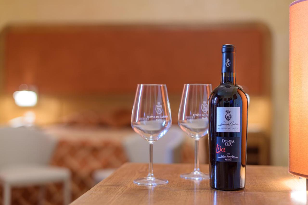Leone De Castris Wine Hotel Саличе-Салентино Экстерьер фото