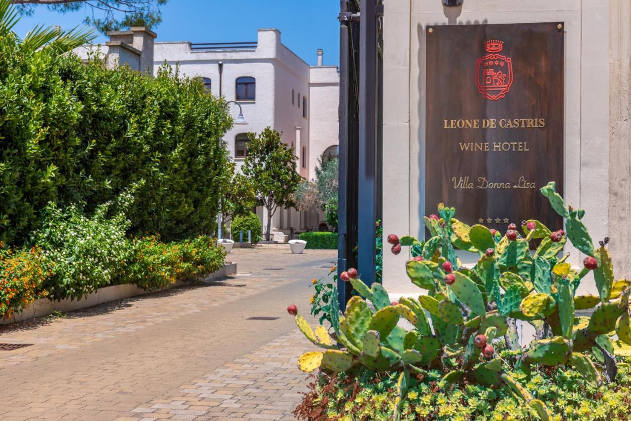 Leone De Castris Wine Hotel Саличе-Салентино Экстерьер фото